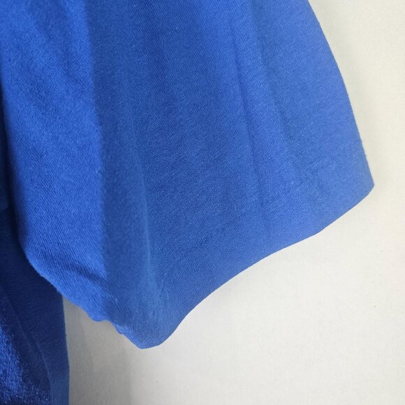 Vtg 1980's "The Caribbean" Puffy Print Island Hop Hanes Fifty-Fifty Tops Sz XL - Picture 4 of 6